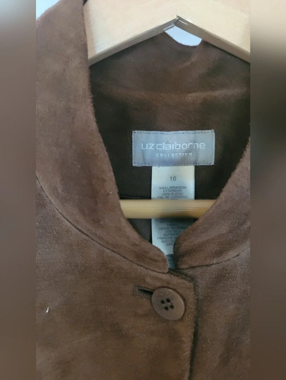 Vintage Brown Suede Vest Large Timeless Western Cowgirl Chic Button Front